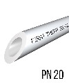 Труба PN 25 d20 Firat (сірий колір) — Зображення 1