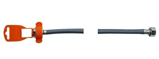 Шланг для воды ВВ 1⁄2" x 1⁄2" 50 см РЕ — Изображение 1
