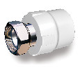 Муфта пласт. МВ и НГ 25 x 3⁄4" Firat (серый цвет) — Изображение 1